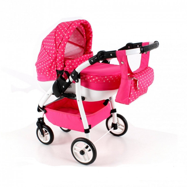 Коляска для куклы ADBOR LILY SPORT LS-09 розовый